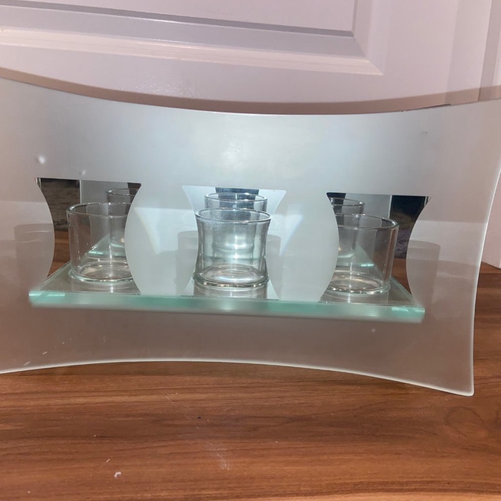 STRATUS SCONCE HOLDER PARTYLITE P8377 (NIB)